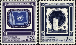 UN - Geneva 206-207 (complete Issue) Unmounted Mint / Never Hinged 1991 Postal Administration - Ungebraucht