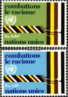 UN - Geneva 68-69 (complete Issue) Unmounted Mint / Never Hinged 1977 Fight Against Racism - Gebraucht