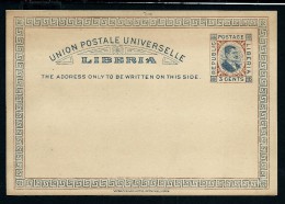 LIBERIA-Entier Postal  Carte   Non Voyagé  à Voir P6496 - Liberia