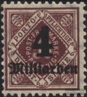 Württemberg D182 Unmounted Mint / Never Hinged 1923 Numbers In Diamond - Mint