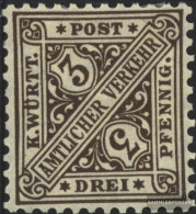 Württemberg D228 Unmounted Mint / Never Hinged 1906 Numbers In Signs - Postfris
