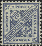 Württemberg D231 Unmounted Mint / Never Hinged 1906 Numbers In Signs - Ungebraucht
