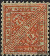 Württemberg D238 Unmounted Mint / Never Hinged 1916 Numbers In Signs - Postfris
