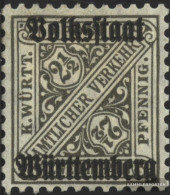 Württemberg D258 Unmounted Mint / Never Hinged 1919 Numbers In Signs - Ungebraucht
