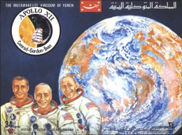 Yemen (UK) Block177b (complete.issue.) Unmounted Mint / Never Hinged  1969 History The Space - Yemen