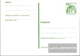 Berlin (West) P116 Official Postcard Unused 1980 Fortresses U. Castles - Other & Unclassified