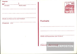 Berlin (West) P122II, Lettersetdruck Official Postcard Unused 1982 Fortresses U. Castles - Andere & Zonder Classificatie
