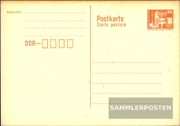 DDR P87I Official Postcard Unused 1986 Structures - Otros & Sin Clasificación