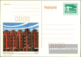 DDR P91 Official Postcard Unused 1990 Structures - Andere & Zonder Classificatie