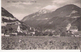 AIGLE 2482 ET LE CHAMOSSAIRE (2118 M)   1921 - Aigle