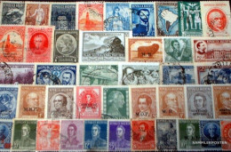 Argentina 100 Different Stamps - Colecciones & Series