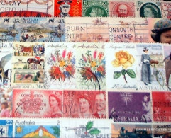 Australia 100 Different Special Stamps - Verzamelingen