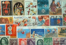 Australia 100 Various Stamps - Verzamelingen