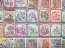 Austria 50 Different Stamps - Collections