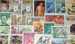 Belgium 100 Different Stamps  Belgian Colonies With Independent States - Belgien