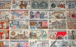 Czechoslovakia 100 Different Special Stamps - Lots & Serien