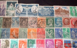 France 100 Different Stamps - Collections