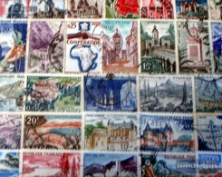France 50 Different  Special Stamps And Large - Collections