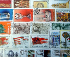 Hungary 50 Different Special Stamps - Collections