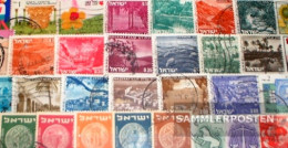 Israel 50 Different Stamps - Collections, Lots & Series