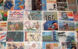 Netherlands 150 Different Stamps - Collections