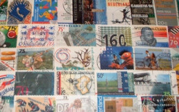 Netherlands 200 Different Stamps - Collections