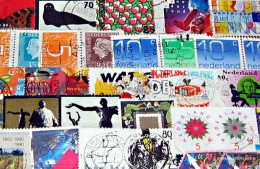 Netherlands 250 Different Stamps - Collections