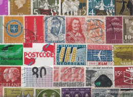 Netherlands 50 Different  Special Stamps And Large - Colecciones Completas