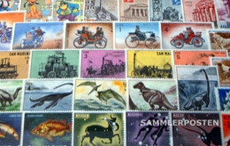 San Marino 100 Different Stamps - Collections, Lots & Series