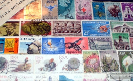 South Africa 50 Different Stamps - Verzamelingen & Reeksen