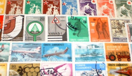 Turkey 50 Different Special Stamps - Ongebruikt