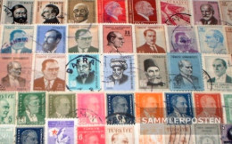 Turkey 50 Different Stamps - Lots & Serien