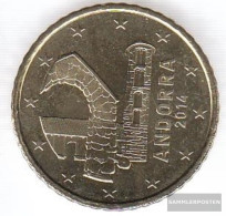 Andorra And 6 2014 Stgl./unzirkuliert Stgl./unzirkuliert 2014 50 Cent Kursmünze - Andorra