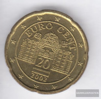 Austria O 5 2003 Stgl./unzirkuliert Stgl./unzirkuliert 2003 Kursmünze 20 Cent - Austria