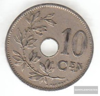 Belgium Km-number. : 49 1902 Very Fine Copper-Nickel Very Fine 1902 10 Centimes Gekröntes Monogram - 10 Cent