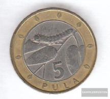 Botswana Km-number. : 30 2007 Very Fine Bimetall Very Fine 2007 5 Pula Crest - Botswana