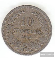 Bulgaria Km-number. : 25 1913 Extremely Fine Copper-Nickel Extremely Fine 1913 10 Stotinki Crest - Bulgaria