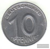 DDR Jägernr: 1503 1949 A Very Fine Aluminum Very Fine 1949 10 Pfennig Later On Gear - Ucraina