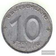 DDR Jägernr: 1507 1952 A Extremely Fine Aluminum Extremely Fine 1952 10 Pfennig Hammer And Zirkel Zwisch - 10 Pfennig