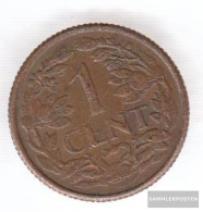 Dutch Antilles Km-number. : 1 1954 Very Fine Bronze Very Fine 1954 1 Cent Leo - Antille Olandesi