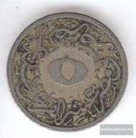 Egypt Km-number. : 291 1293 /29 Very Fine Copper-Nickel Very Fine 1293 5/10 Qirsh Tughra - Aegypten