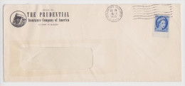 CANADA LETTRE KINGSTON 18 JUILLET 1955 THE PRUDENTIAL INSURANCE COMPANY OF AMERICA - 2 Scans - - Briefe U. Dokumente