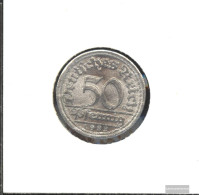 German Empire Jägernr: 301 1921 G Very Fine Aluminum Very Fine 1921 50 Pfennig Ährengarbe - 50 Cent