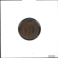 German Empire Jägernr: 313 1932 A Extremely Fine Bronze Extremely Fine 1932 1 Reich Pfennig Ährengarbe - 1 Renten- & 1 Reichspfennig