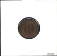 German Empire Jägernr: 313 1933 A Extremely Fine Bronze Extremely Fine 1933 1 Reich Pfennig Ährengarbe - 1 Reichspfennig