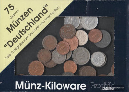 Germany 75 Grams Münzkiloware  With BRD, DDR And German Empire - Kiloware - Münzen