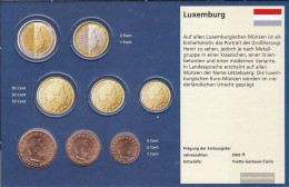 Luxembourg LUX1 - 3 2002 Stgl./unzirkuliert Stgl./unzirkuliert 2002 Kursmünze 1, 2 And 5 CENT - Luxemburgo