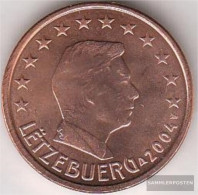 Luxembourg Luxembourg 2 2004 Stgl./unzirkuliert Stgl./unzirkuliert 2004 Kursmünze 2 Cent - Luxemburgo