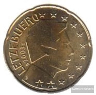 Luxembourg Luxembourg 5 2003 Stgl./unzirkuliert Stgl./unzirkuliert 2003 Kursmünze 20 Cent - Luxemburgo