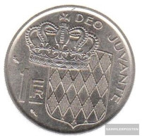 Monaco Km-number. : 140 1976 Extremely Fine Nickel Extremely Fine 1976 1 Franc Rainier III. - 1960-2001 Nieuwe Frank